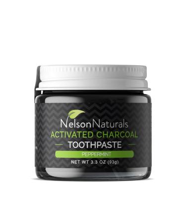 Activated Charcoal Toothpaste 3.3 oz- Peppermint