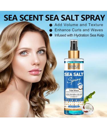 Sea Salt Spray for Men & Women Texture Spray for Hair Volume- Hair Styling Spray for Instant Thickness Sea Salt Spray Kit for Hair Hold Beach Hair Spray Easy Mist Spray for All Hair Types(2 Scents) - Buy Online on GoSupps.com
