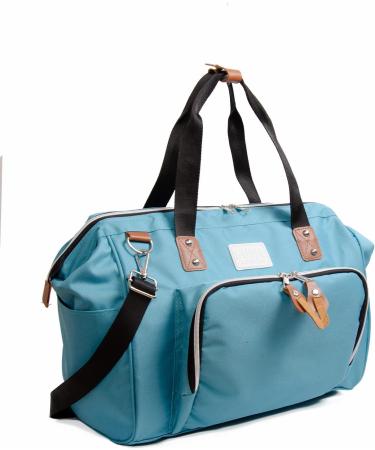 Fume London Baby Bag | Stylish Diaper Bag & Multifunctional Travel Bag for Moms & Dads - Blue - Buy Online on GoSupps.com