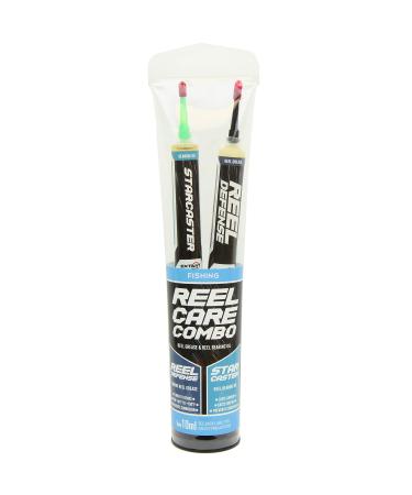 Extant Labs Reel Care Combo: Fishing Reel Oil and Grease Kit, 2X 10ml Syringe - Spinning, Baitcasting, Freshwater, Saltwater, Hardwater Reel Maintenance - Low Temp Performance -50F/-40C
