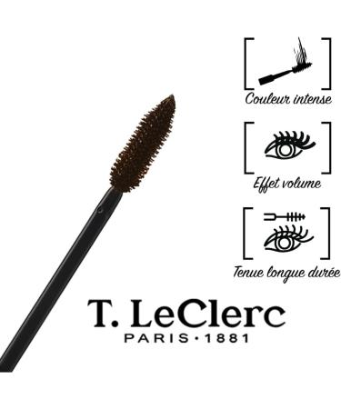  T. LeClerc T. LeClerc - Intense Volume Mascara - Shade 01 Black - Vegan - Volume and Length - Ophthalmologically Tested - Buy Online on GoSupps.com