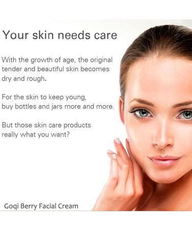 Rosarden Goji Berry Facial Cream Anti-Aging Facial Cream with Antioxidant Reduces Wrinkles and Fine Lines Smooth Skin - Buy Online on GoSupps.com