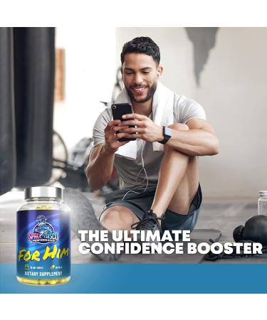 Too Hard Pill for Men - Increase Confidence, Stamina, Energy | Horny Goat Weed | Made in USA (60 Pills) - Buy Online on GoSupps.com