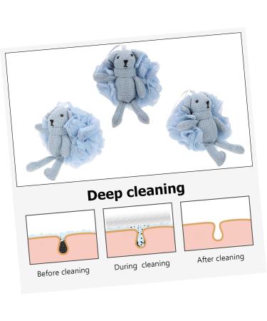 Housoutil 1pc Cartoon Bath Ball Body Scrubber Exfoliating Bath Sponge Baby Foam Bath Sponge Scrub Sponges Cute Shower Sponge Loofah Body Sponge Baby Sponge or Clean Animal Child - Buy Online on GoSupps.com