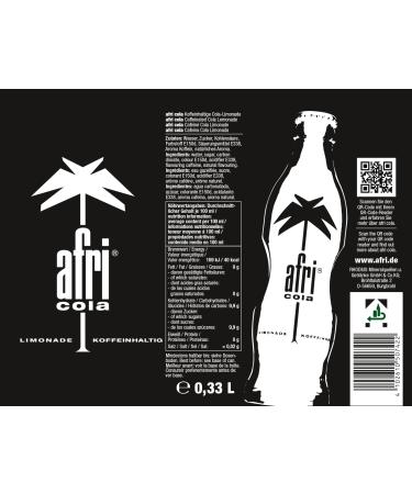 Buy Afri Cola - Unique Refreshing Cola with Caffeine | 24 x 330 ml Cans - International Shipping Available - Buy Online on GoSupps.com