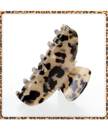 WY LIGHTING LEVEL 2 Pcs Hair Claw Clips for Women Girls - dark leopard + light leopard - Buy Online on GoSupps.com