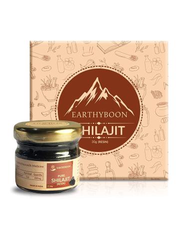 ORGANIZE Earthy Bean Pure Ayurvedic Shilajit Resin 30 Grams