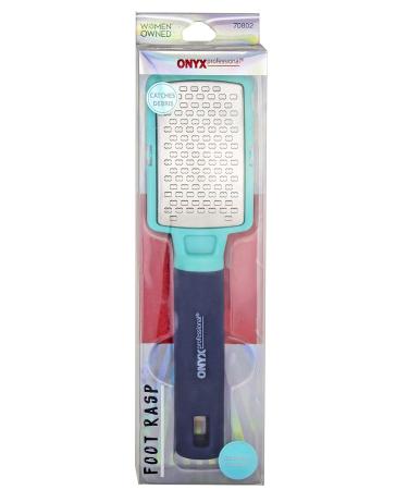 Onyx Professional Foot Rasp - Stainless Steel Callus Remover & Dead Skin Scrubber for Smooth Feet | Lightweight & Mess-Free Foot Care Tool - Buy Online on GoSupps.com