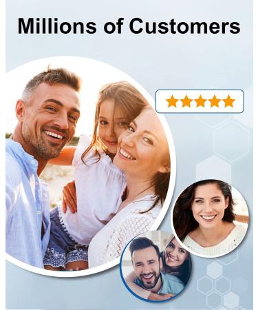 MySmile Teeth Whitening Strips - Non-Sensitive Kit, 28 Sets for 10 Shades Whiter, Removes Stains from Coffee, Wine & More - Buy Online on GoSupps.com