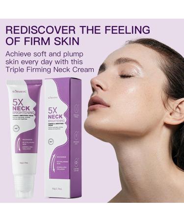 Firming and Lifting Cream for Neck Face Chest Anti-Aging Firming Cream with Collagen and Hyaluronic Acid Long-Lasting Moisturizing Lotion Smooth Wrinkles and Fine Lines - Buy Online on GoSupps.com