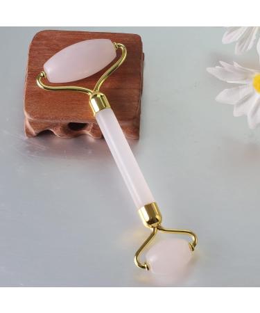 Buy Pink Crystal Jade Facial Roller Massager - Lifting & Firming Face Beauty Stick - Shop Internationally - Buy Online on GoSupps.com