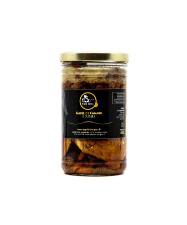 Esprit Foie Gras - Duck Tagine 2 Thighs 850g - Family Canning Plant of Gers - For 4 people - Duck raised and processed in the