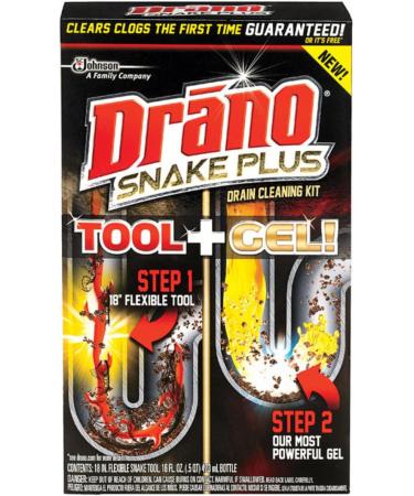 CLEANER DRAIN SNAKE PLUS 16 Fl Oz Effective Drain Cleaner for Clogs | Fast Shipping Worldwide - Buy Online on GoSupps.com