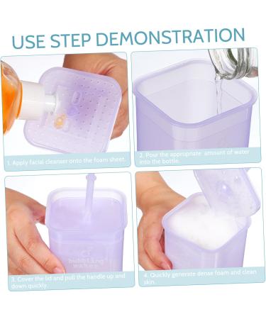 MAGICLULU 10 Pcs Foam Cup Marshmallows Facial Foaming Face Wash Shampoo Foamer Foaming Bottle Plastic 11.00X7.50X7.50CMx5pcs As Shownx5pcs - Buy Online on GoSupps.com