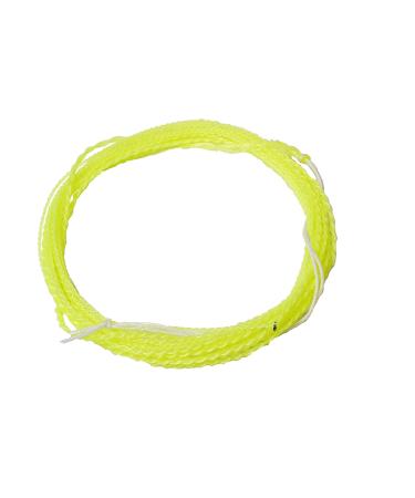 Region Fishing Tenkara Tapered Furled Line with Integrated Tippet Ring in 10ft, 12ft & 15ft Lengths Yellow/Black 12ft