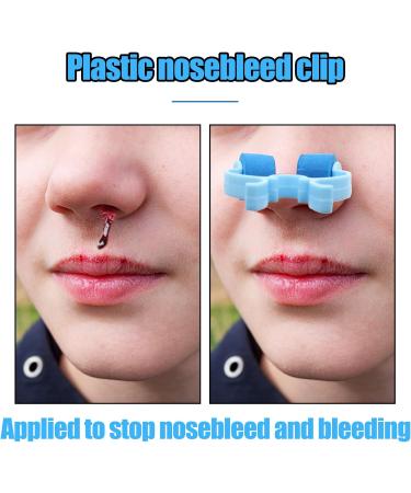 Hitefu 16PCS Plastic Nose Clips for Nosebleeds - Medical Nose Stopper Clips for Emergency Use - Buy Online on GoSupps.com