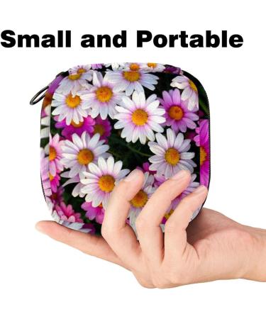 Daisy Sanitary Napkin Storage Bag | Portable Zippered Case for Teen Girls & Women - Shop Now! - Buy Online on GoSupps.com
