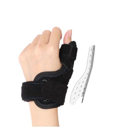 Thumb Splint CMC Thumb Brace Thumb Spica Splint for Dequervains Tendonitis Arthritis Carpal Tunnel Sprained Repetitive Stress Injury Thumb Stabilizer - Left & Right S/M Short S/M