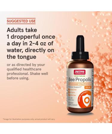 Jarrow Formulas Bee Propolis 1 fl oz (29.6 ml) - Buy Online on GoSupps.com