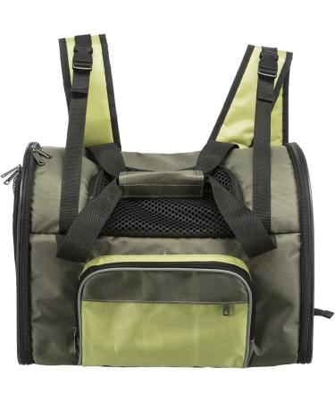 Trixie Nylon Dog Backpack - Stylish & Functional Green Carrier for Pets | Shop Now! - Buy Online on GoSupps.com