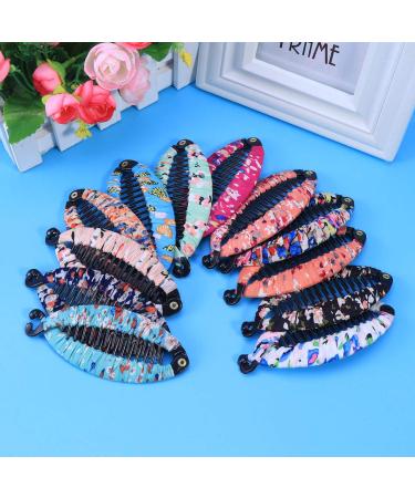 Shop Lurrose 6pcs Fashionable Banana Hair Clips - Floral Fish Shape Ponytail Holders | Strong Tension & Durable | International Shipping Available - Buy Online on GoSupps.com