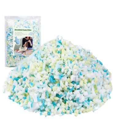 SOCNITC Shredded Foam Refill, 250g Premium Memory Filling Foam Refill for Bean Bag Chair, Pillow, Dog Beds, Chairs, Arts Crafts, and More