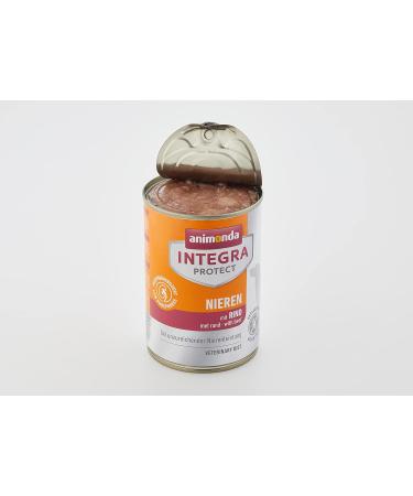 Animonda Integra Protect Diet Dog Food - Wet Feed for Chronic Kidney Insufficiency Beef Flavor 6 x 400g Pack - Buy Online on GoSupps.com
