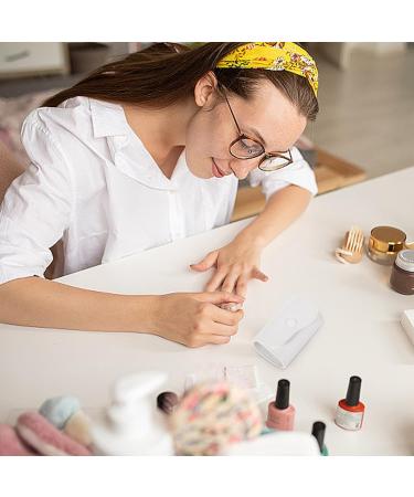 Beaupretty Nail Drill Bit Holder Organizer 16 Holes Nail Drill Bit Holder Wallet Storage Bag Nail Grinding Bits Display for Manicure Tools for Travel or Home White - Buy Online on GoSupps.com