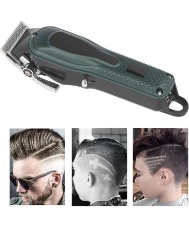 Electric Hair Trimmer Green Professional Cordless Hair Clipper for Barber Haircut Grooming - Buy Online on GoSupps.com