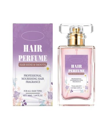 Hair Perfume Pheromone Perfume for Women Hair Essential Oils Perfume Nourishing and Hydrating Hair Shine Spray Attractive & Long-lasting Sweet Scent (1.69 Fl.oz) 1.69 Fl Oz (Pack of 1)