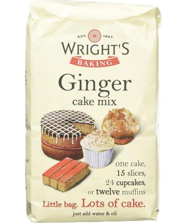 Wright's | Baking Ginger Cake Mix 500G | Ginger cake mix with a punchy blend of spices can be used to bake light & moist cakes slices muffins or cupcakes - Buy Online on GoSupps.com