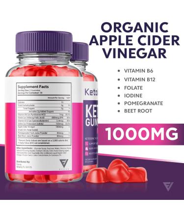 Ketology Keto ACV Gummies - Advanced Weight Loss Supplement - 180 Count - Buy Online on GoSupps.com