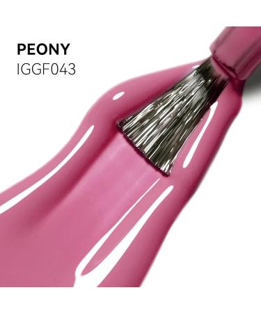 MEGIOR Pink Gel Nail Polish 15ml Deep Pink Gel Polish High Gloss Soak Off UV LED Nail Gel Polish for Nail Art Manicure Salon DIY Home Gift for Girls Peony - Buy Online on GoSupps.com