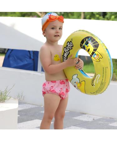 Swimbobo Reusable Absorbent Swim Diaper - Pink Flamingo S - Buy Online on GoSupps.com