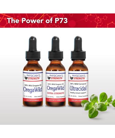 Physician's Strength Ultracidal - 30 mL - Wild-Source High-Carvacrol Oregano Oil - Provides Healthy Immune Support - 86 Servings - Buy Online on GoSupps.com