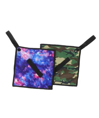 Orfofe 2 pieces female pee cloth women hiking pipi accessories Reusable camping toilet cloth Outdoor female urinians toilet cloth for women washable pee