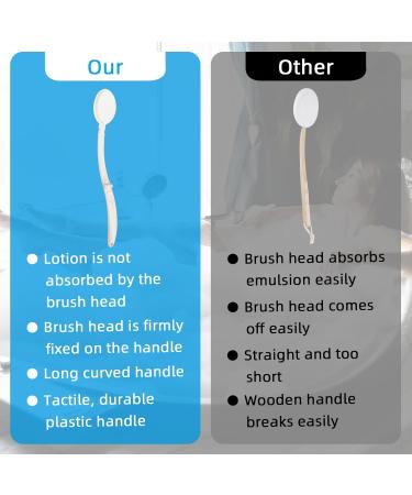 Lotion Applicator for Back Legs Feet Self Application of Sunscreen Sunless Self-Tanning Skin Cream Acne Back Applicator for Lotion for Women - Buy Online on GoSupps.com