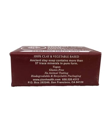 Adama Minerals Ancient Clay Natural Soap - Grave Robber Oil by Zion Health | 6 oz | Organic Skin Care & Eco-Friendly Cleansing - Buy Online on GoSupps.com