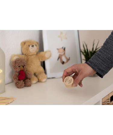 Chinchilla Milk Tooth Box - Maple Wood | Made in Germany | Perfect Gift for Baptism Schooling & Kindergarten | Children's Tooth Storage & Souvenir - Buy Online on GoSupps.com