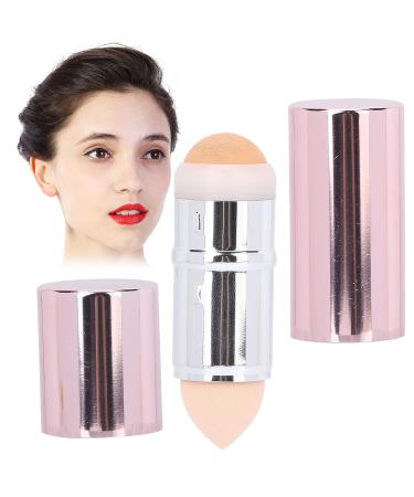 Oil Absorbing Face Roller - Volcanic Stone Mini Roller for Skincare & Makeup | Pink Facial Roller for Oil Control - Buy Online on GoSupps.com