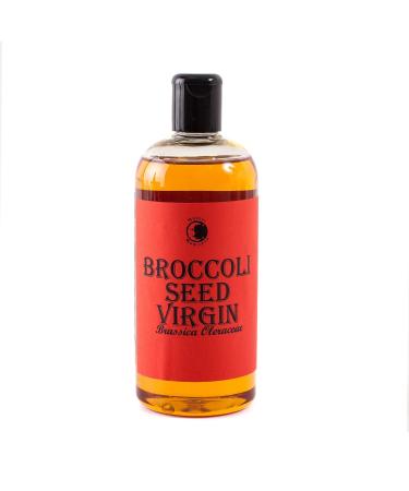 Mystic Moments | Broccoli Seed Virgin Carrier Oil - 500ml - Pure & Natural Oil Perfect for Hair Face Nails Aromatherapy Massage and Oil Dilution Vegan GMO Free