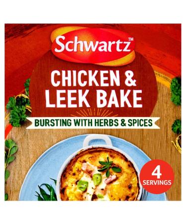 Schwartz Chicken & Leek Bake Recipe Mix 35g