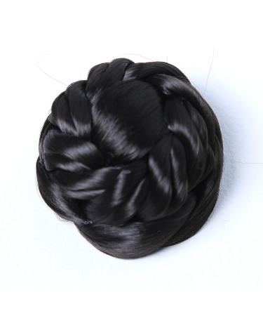 WIG ME UP TYD-0031-4 Dark Brown Braided Hairpiece Bun Chignon | International Shipping Available - Buy Online on GoSupps.com