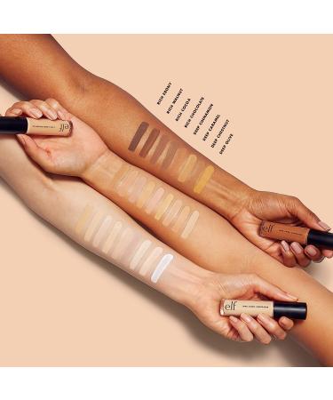 e.l.f. 16HR Camo Concealer - Deep Caramel 0.203 Fl Oz | Full Coverage & Highly Pigmented - Buy Online on GoSupps.com