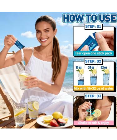 Electrolytes Powder Packets - ANTMPO Sugar Free Electrolyte Powder Drink Mix Packets - Rapid Hydration Packets for Sports & Dehydration - 6 Flavors Variety Pack - Zero Calories - 1 Pack (18 Sticks) Variety Pack 18 Servings  - Buy Online on GoSupps.com