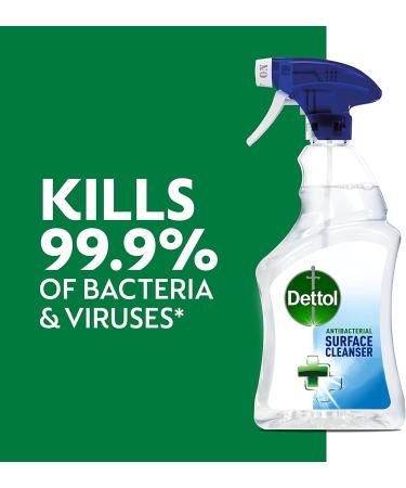 Dettol All Purpose Multi Surface Cleaner Spray, Bleach and Odor Free, 152.16 fl oz - Pack of 6 - Buy Online on GoSupps.com