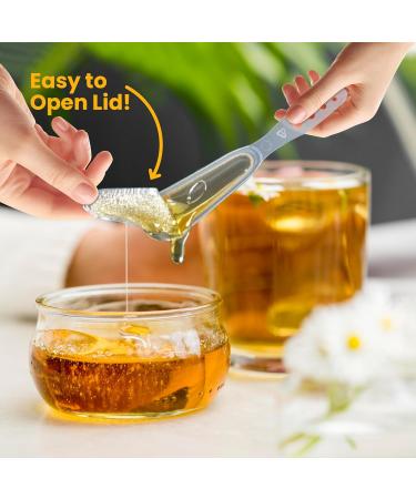 Elephant Park Raw Unfiltered Honey Spoon Stirrer - 20 Count - 5 Oz - Buy Online on GoSupps.com