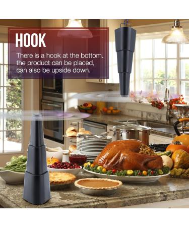 2 Pack Fly Fans for Tables Bug Repellent Fans for Outdoor Indoor Keep Flies Away Portable Automatic Fly Fans Fly Fans with Hook for Picnic Patio Restaurant Party Home Camping Garden Dining - Buy Online on GoSupps.com