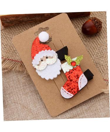 ABOOFAN 8 Sets Christmas Suit Hairpin Christmas Hair Grips Hairpin for Xmas Santa Hair Clips Elk Santa Hair Barrettes Xmas Hair Women s Suits Christmas Hair Clip Cloth Bobby Child Antlers - Buy Online on GoSupps.com