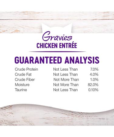 Wellness Complete Health Grain-Free Chicken Gravies Wet Cat Food - 3 oz (Pack of 12) | Natural, Healthy, Adult Formula with No Wheat, Corn, Artificial Flavors, Colors, Carrageenan, or Preservatives - Buy Online on GoSupps.com